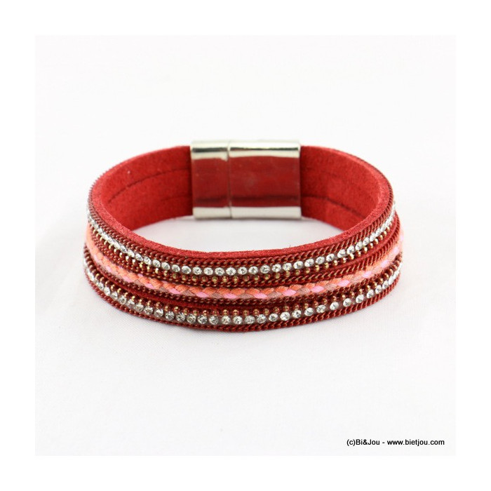 bracelet 0216539 rouge bordeaux