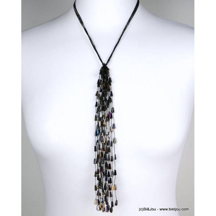 collier cascade cristal conique femme 0118523 collier cascade cristal conique femme 0118523
