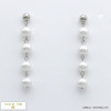 boucles d'oreilles cascade perles acryliques 0319662