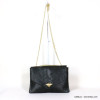 sac à bandoulière chaîne CUIR façon serpent fermoir abeille femme 0920521 noir sac à bandoulière chaîne CUIR façon serpent fermoir abeille femme 0920521 noir