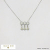 collier pendentif étoile du nord acier inoxydable femme 0121515 argenté collier pendentif étoile du nord acier inoxydable femme 0121515 argenté
