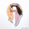 foulard couleurs pastel automne polyester femme 0721509