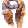foulard couleurs automne polyester femme 0721507 multi