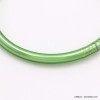 12 bracelets jonc Bouddhiste épais porte-bonheur silicone 0222124 vert d'eau