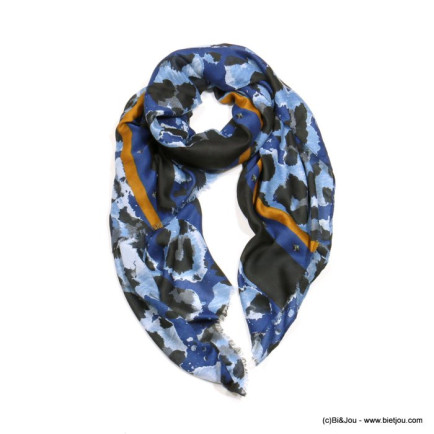 foulard motif léopard femme 0722527