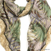 foulard motif fougère femme 0722529 naturel/beige