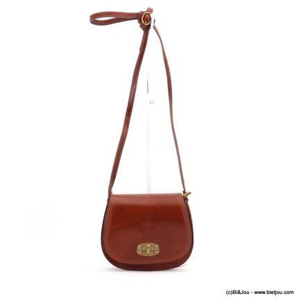 sac à bandoulière cuir véritable rigide rabat 0922504 sac à bandoulière cuir véritable rigide rabat 0922504