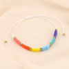 Ensemble 12 bracelets perles miyuki ajustables femme 0223191 multi