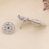 Pin's X2 flacon de parfum love métal strass 0623506 argenté Pin's X2 flacon de parfum love métal strass 0623506 argenté