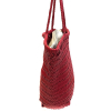 Grand cabas simil-cuir tressé femme 0924036 rouge Grand cabas simil-cuir tressé femme 0924036 rouge