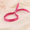 Set de 12 bracelets bande bandana motif Paisley réglable 0224101 multi