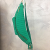 Sac banane matelassé coton strié 0924043 vert Sac banane matelassé coton strié 0924043 vert