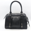 Sac bowling simili-cuir grainé Flora&Co femme 0924511 noir