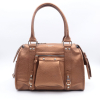 Sac bowling simili-cuir grainé Flora&Co femme 0924511 marron