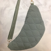Sac banane synthétique matelassé 0924521 vert kaki Sac banane synthétique matelassé 0924521 vert kaki