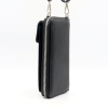 Portefeuille zippé Flora&Co simili-cuir avec poche extérieure pour teléphone/smartphone 0922042 noir Portefeuille zippé Flora&Co simili-cuir avec poche extérieure pour teléphone/smartphone 0922042 noir