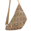 Sac Banane Imprimé Bandana Cachemire Synthétique 0925011 taupe