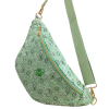 Sac Banane Imprimé Bandana Cachemire Synthétique 0925011 vert aqua