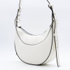 Sac porté épaule Flora&Co simili-cuir texturé demi-lune 0925013 blanc Sac porté épaule Flora&Co simili-cuir texturé demi-lune 0925013 blanc