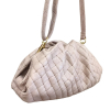Sac porté épaule en cuir véritable 0925024 rose nude Sac porté épaule en cuir véritable 0925024 rose nude