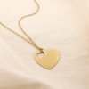 Collier cœur ajouré en acier inoxydable 0125132 doré Collier cœur ajouré en acier inoxydable 0125132 doré