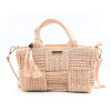 Sac à main paille papier bourse intérieure Flora&Co femme 0924029 rose