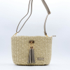Sac à bandoulière Flora&Co paille papier simili-cuir 0925020 beige-bronze Sac à bandoulière Flora&Co paille papier simili-cuir 0925020 beige-bronze