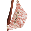 Sac Banane Imprimé Bandana Cachemire Synthétique 0925011 bandana marron