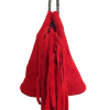 Sac bandoulière cuir véritable façon daim à franges 0917092 rouge Sac bandoulière cuir véritable façon daim à franges 0917092 rouge