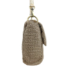 Sac souple porté épaule polyester métallisé bandoulière femme 0922552 beige gold Sac souple porté épaule polyester métallisé bandoulière femme 0922552 beige gold