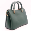 Petit sac à main trois compartiments porte-clef mousqueton forme fleur fermoir à glissière similicuir 0923507 vert foncé Petit sac à main trois compartiments porte-clef mousqueton forme fleur fermoir à glissière similicuir 0923507 vert foncé