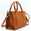 Sac à main Flora&Co simili daim fermoir tourniquet 0925503 cognac Sac à main Flora&Co simili daim fermoir tourniquet 0925503 cognac