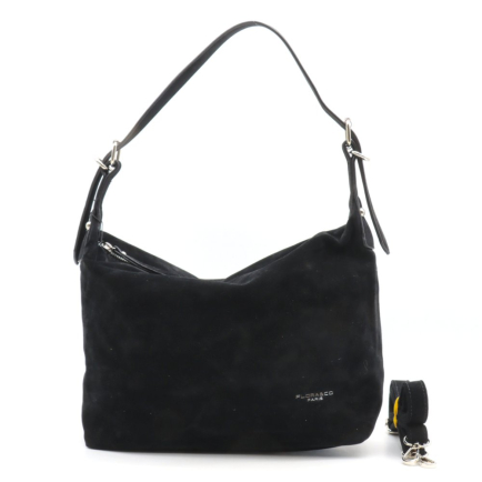 Sac porté épaule Flora&Co simili daim anse 0925504 noir