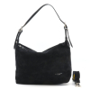 Sac porté épaule Flora&Co simili daim anse 0925504 noir