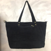 Cabas cuir véritable daim suède léopard 0925511 noir Cabas cuir véritable daim suède léopard 0925511 noir