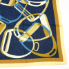 Foulard carré polyester bleu marine motifs graphiques femme 0725522 bleu foncé Foulard carré polyester bleu marine motifs graphiques femme 0725522 bleu foncé