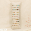 Ensemble 12 bracelets perles multicolores acier 0226128 multi