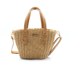 Petit cabas femme Flora&Co raphia paille de papier 0926041 naturel/beige