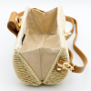 Sac clutch femme Flora&Co raphia paille de papier 0926042 écru